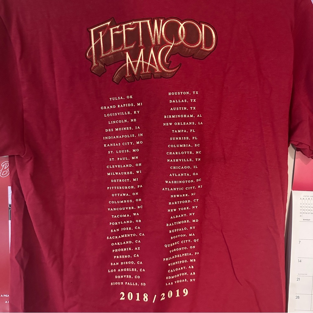 Fleetwood Mac Concert Tee - Picture 4 of 4